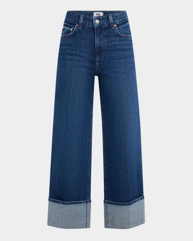 Sasha Ankle Jeans with Wide Cuff